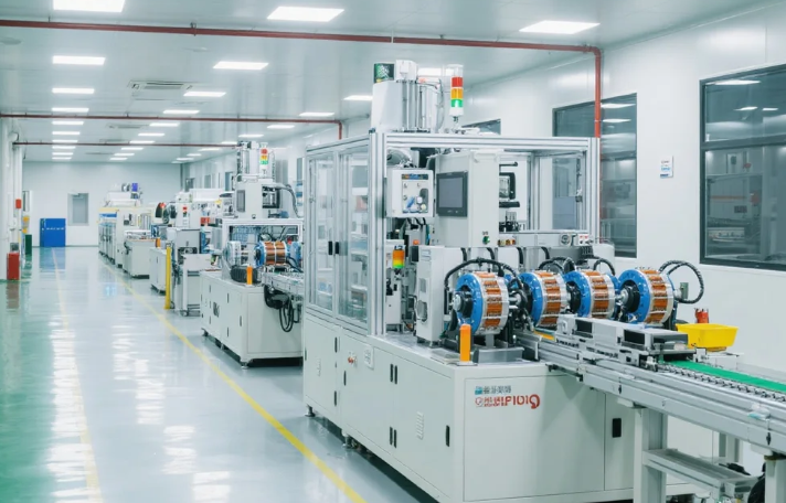 非標(biāo)自動化設(shè)備車間（即夢AI）