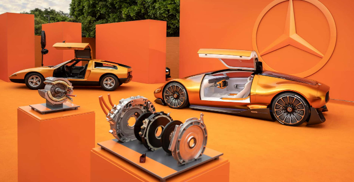 奔馳超跑軸向磁通電機(jī)