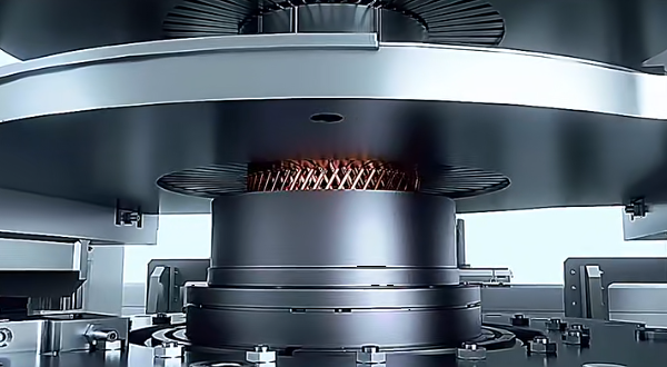 扁線電機定子扭頭圖