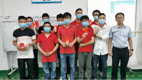 電機生產(chǎn)設(shè)備超前完成任務(wù)-合利士嘉獎通知