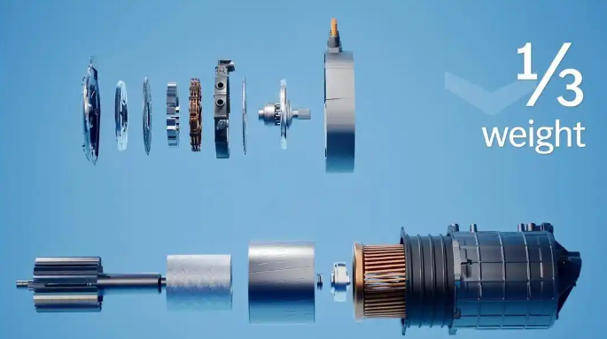 軸向磁通電機(jī)&徑向磁通電機(jī)對比圖