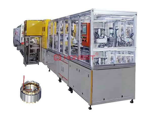 分割馬達壓縮機定子組裝線