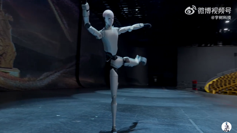 會跳舞的人形機器人