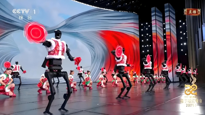 人形機器人跳舞