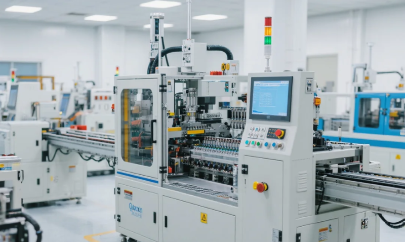 電機(jī)自動化設(shè)備升級（AI即夢生成）