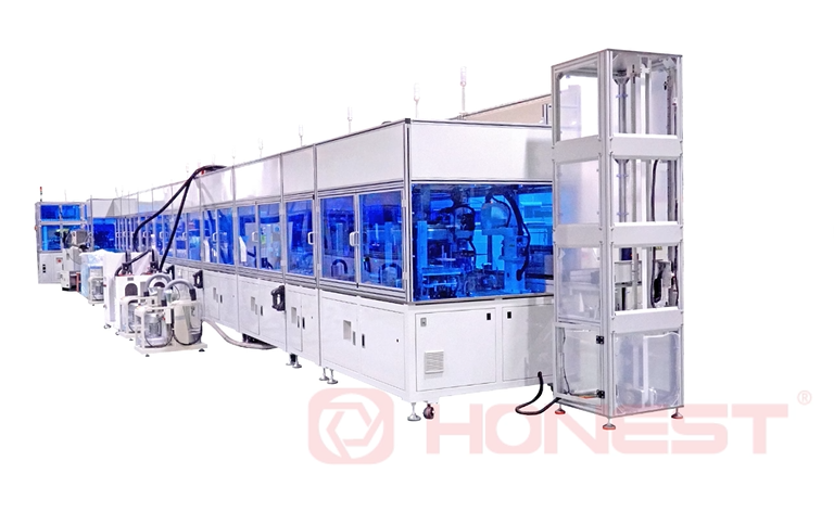 人形機器人電機驅(qū)動裝配生產(chǎn)線