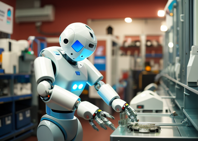 機器人電機裝配生產線